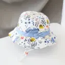 Bow Hat With Little Flower 11099 Leaf