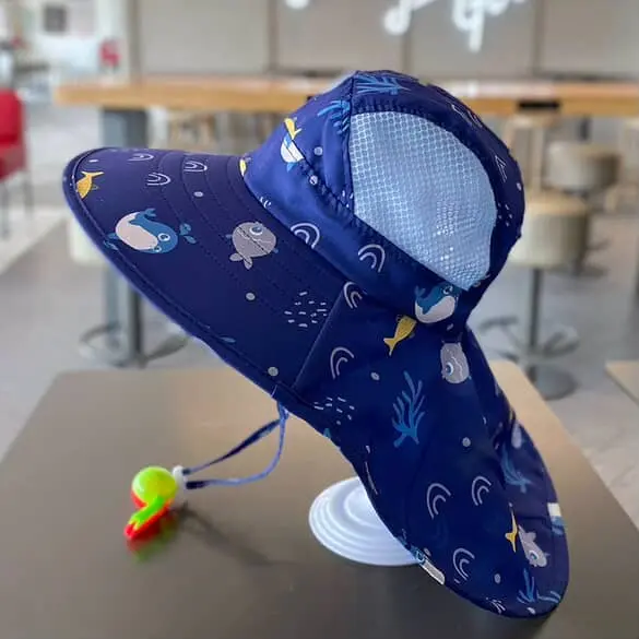 Sun Guard Explorer Hat Series Deep Sea Splash – Navy