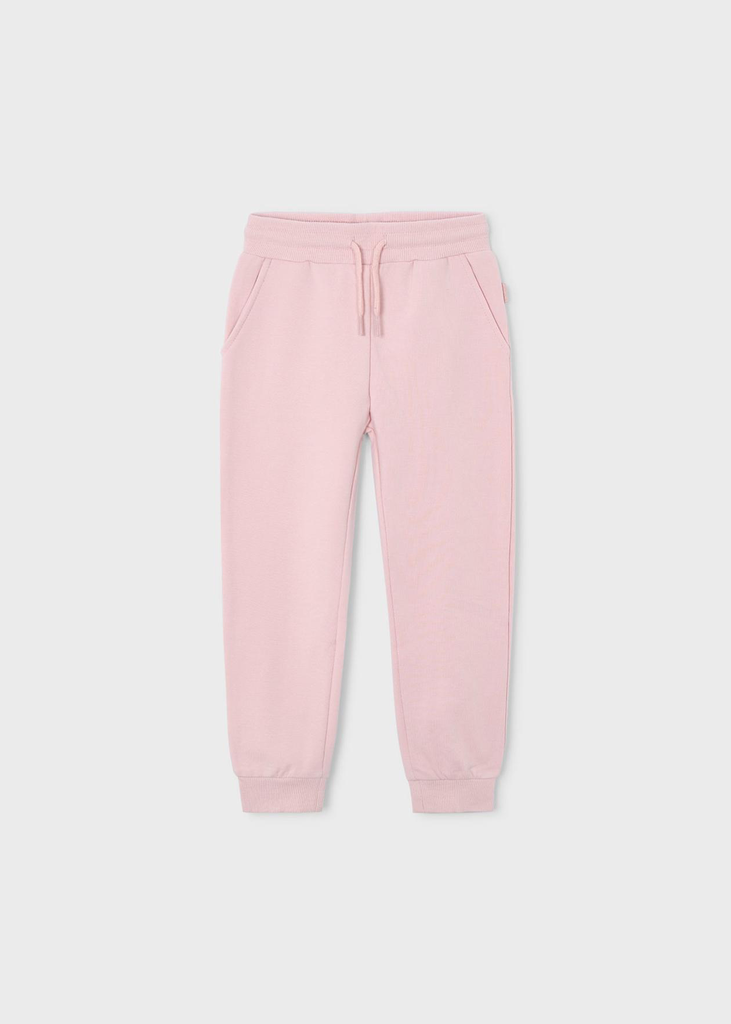 Mayoral Basic Cuffed Fleece Trousers 725 - Nude (2Y)
