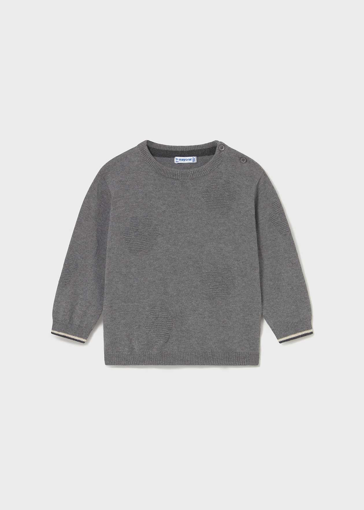 Mayoral Embossment Jumper 2347 -  Graphite (6M)