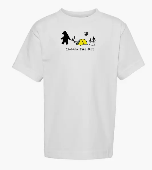 T-Shirt - GGS 2892  Canadian Take Out - White (2y)