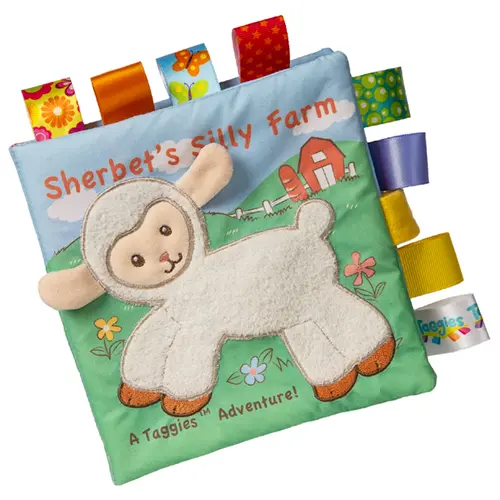 Mary Meyer Taggies Soft Book - Sherbet Lamb