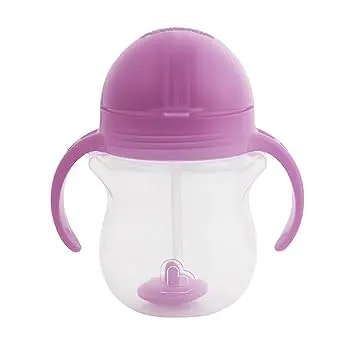 Munchkin 1PK Angle Straw Cup - Purple