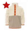 Attraction Button Down Sweater Vancouver Moose - Ivory/Sand/Terracotta 8311