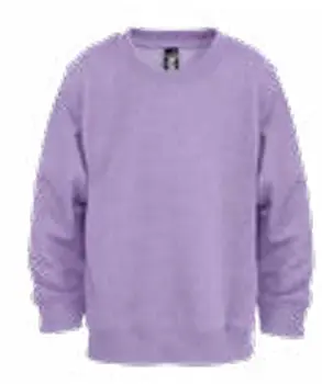 Attraction Sweater Embroidery 3 Fir Tree With Sun 09022 - Heather Lilac (2Y)