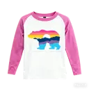 Attraction Youth Long Sleeve Mountain Bear - Heather Orchid