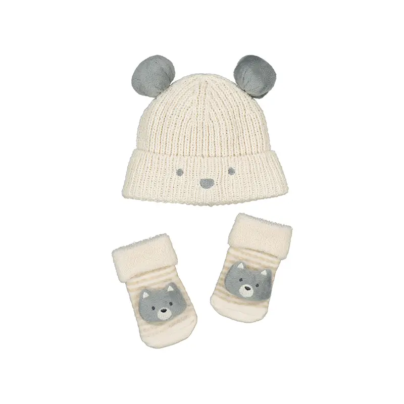 Mayoral Hat and Sock Set 09933 - Pottery (0M)