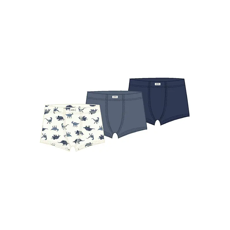 Mayoral Set of 3 Boxers 10035 - Steel