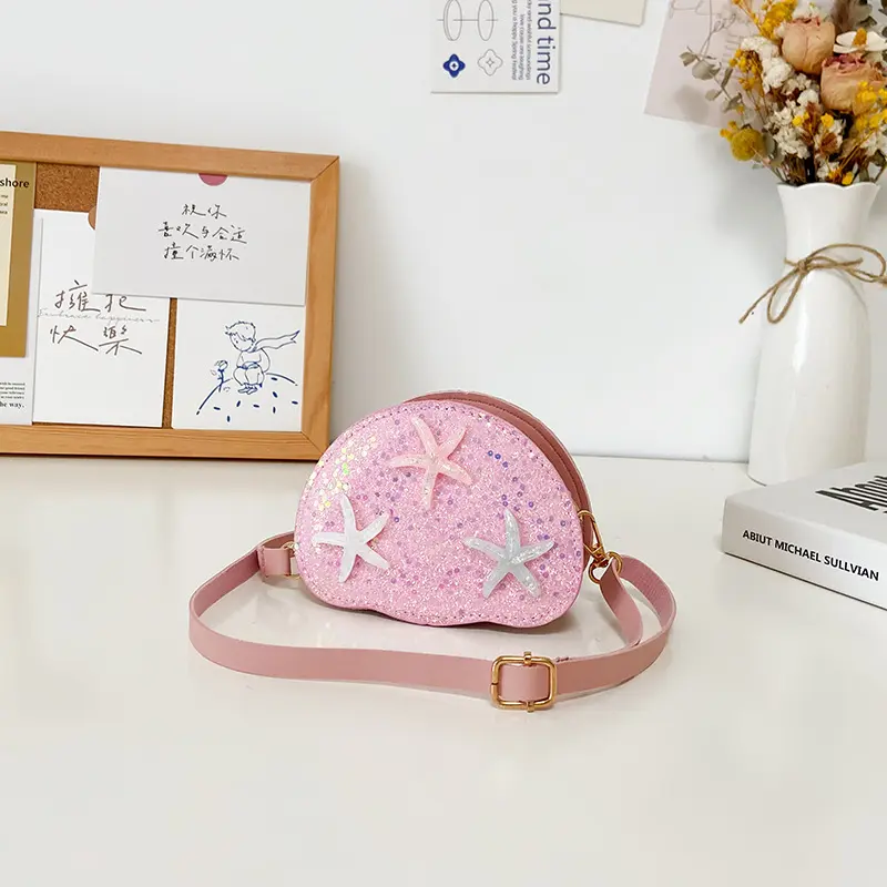 Crossbody Purse Star Fish 1584 - Pink