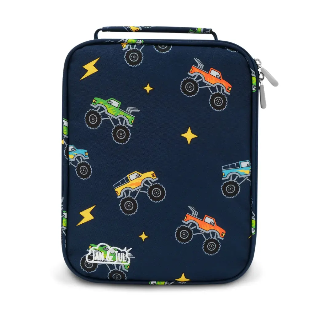 Jan & Jul  Kids Lunch Bag - Big Trucks