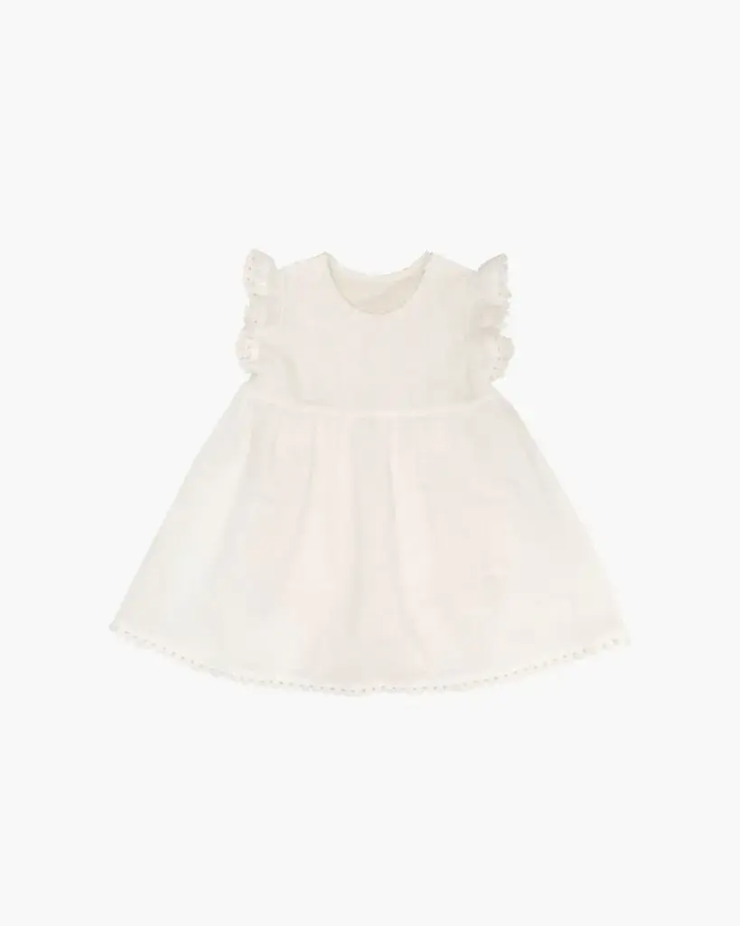 Blara Organic House Linen Baby Doll Bodysuit