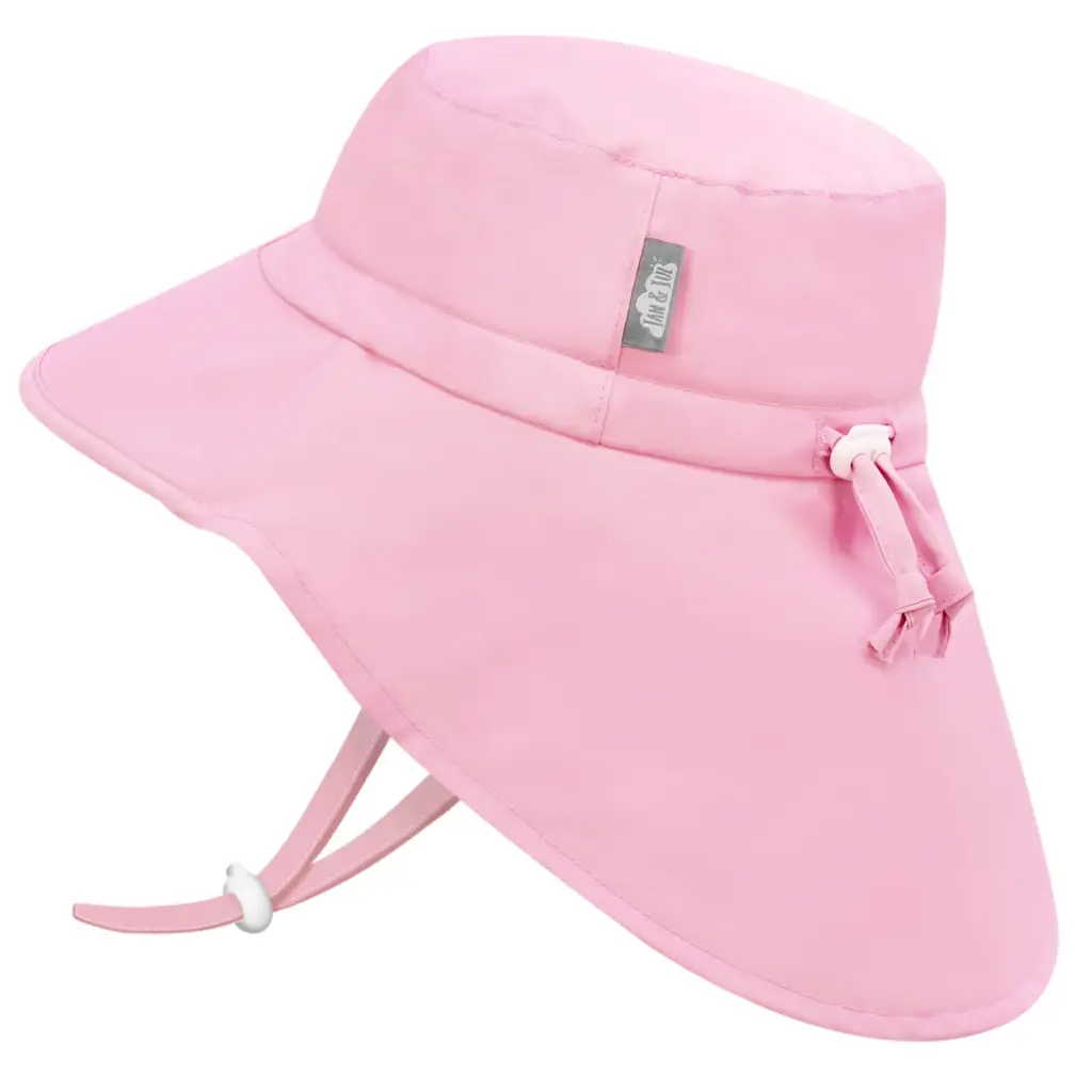 Jan & Jul Aqua Dry Adventure Hat - Pink Sorbet (S 0-6M)