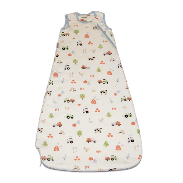 Silkberry Baby SS1036 Bamboo Sleeping Sack 2.5 TOG (Pumpkin Farm Print) (NB-6M)