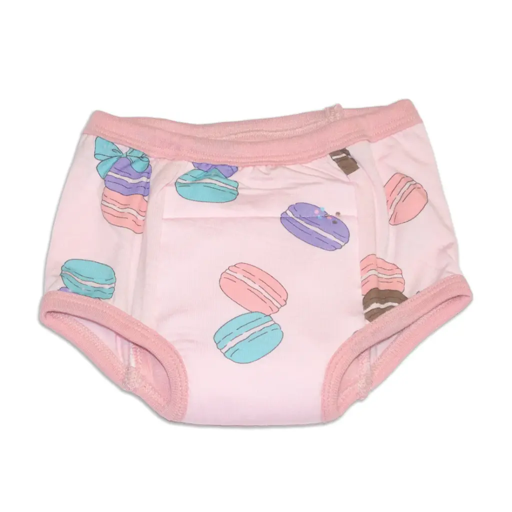 Silkberry Baby Training Pants WF4610 Bamboo (Macaron Party Print)
