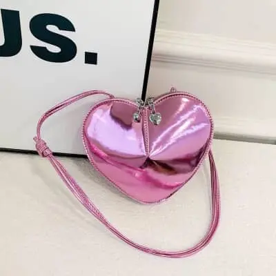 Crossbody Purse Heart 2002- Pink