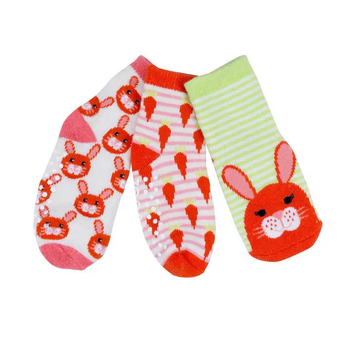 Zoocchini Buddy Baby 3 Pc Socks Bella the Bunny