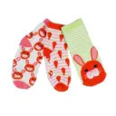 Zoocchini Buddy Baby 3 Pc Socks Bella the Bunny