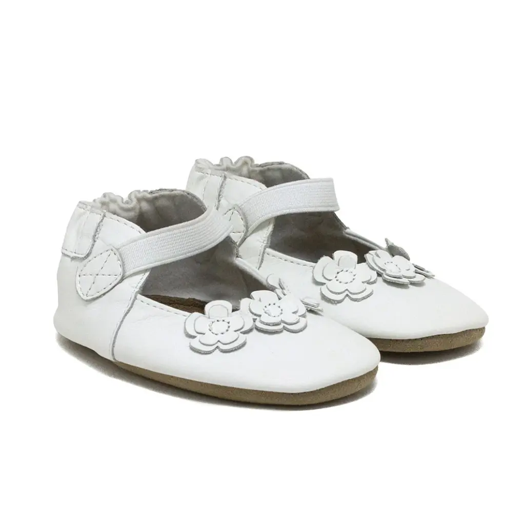  Robeez Soft Soles - Brianna White (18-24M)