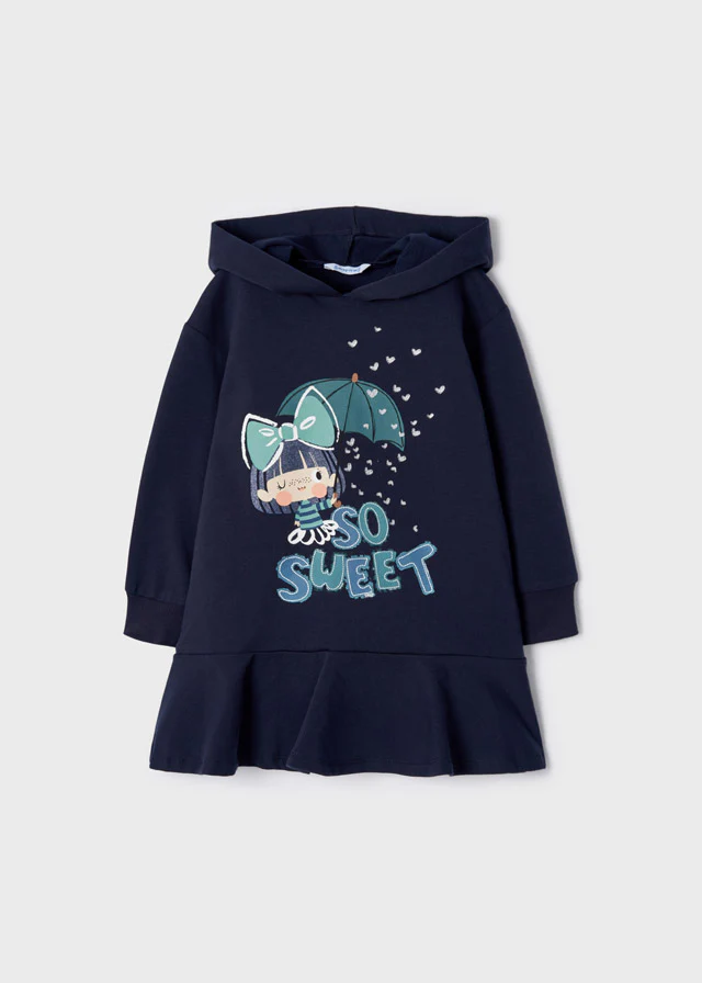 Fleece Dress Mayoral Marino (2Y)