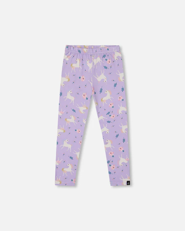 Deux Par Deux Legging 072 - Lilac (2Y)