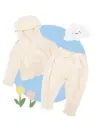 Blara Organic House Casual Suits Bundle (Pack Of 2, Top & Bottom)