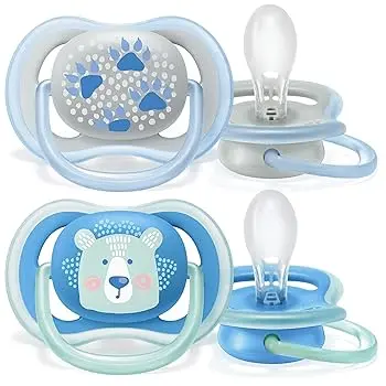 Philips Avent Ultra Air Pacifier Blue Bear + Bear Paw 6-18M   