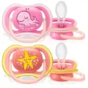 Philips Avent Ultra Air Pacifier Whale + Starfish 6-18M