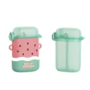 Zoy Zoii Flat Water Bottle 400ml - Watermelon