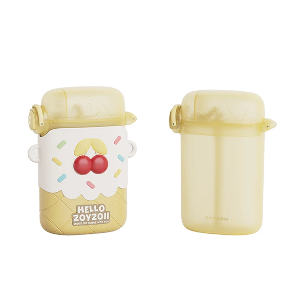 Zoy Zoii Flat Cup 400ml - Cherry