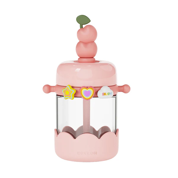 Zoy Zoii Tritan™ Drink Bottlep 400ml - Cherry