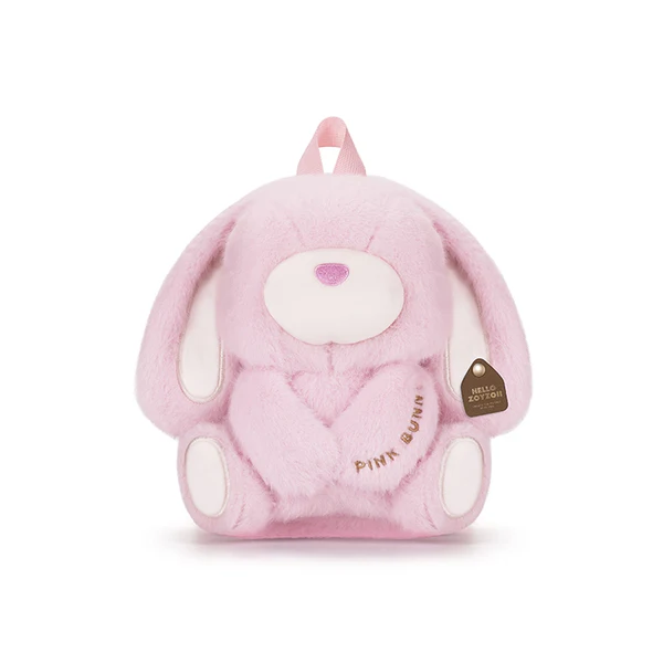 Zoy Zoii Plush Animal Kids Backpack - Bunny