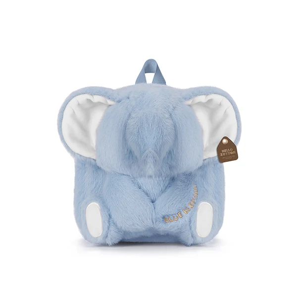 Zoy Zoii Plush Animal Kids Backpack - Elephant