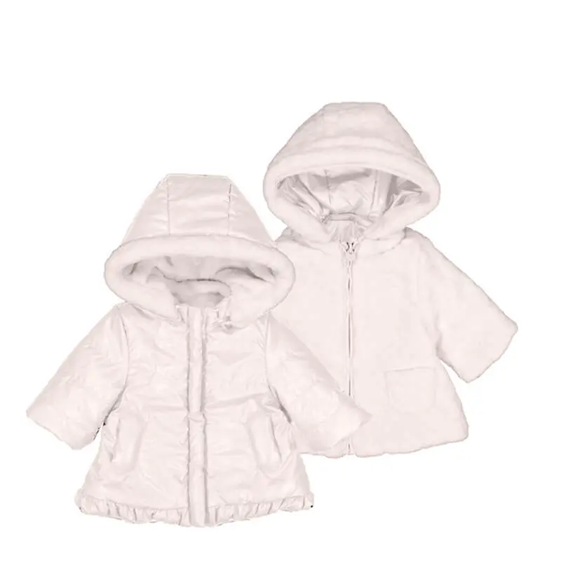 Mayoral  Reversible Coat  2404 - Baby Rose - Baby Rose