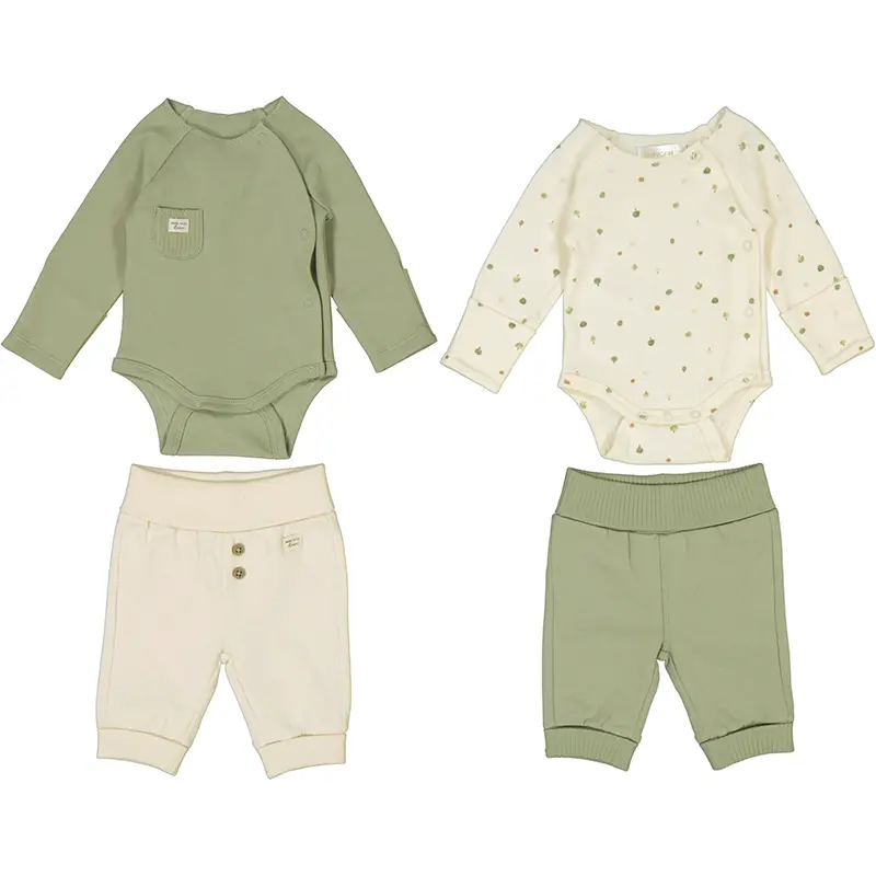 Mayoral Knit set Layette Boy 02638 - White (0-1M)
