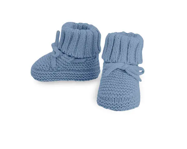 Mayoral Knit Booties 09970 - Cloud (0M)