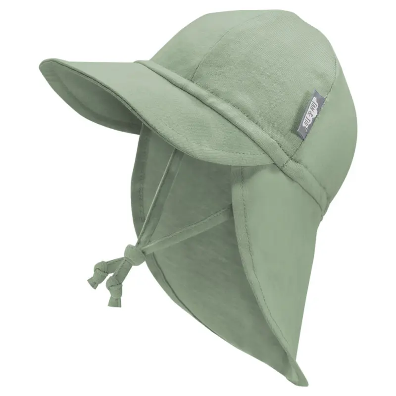 Sun Soft Baby Hat - Jan & Jul - Juniper Green (M 6-24m)