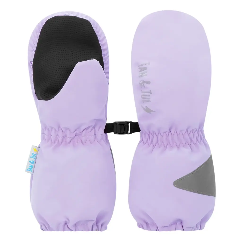 Jan & Jul Cozy-Dry Waterproof Rain Mittens - Lavender (2-4Y)