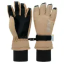Jan & Jul Kids Waterproof Snow Gloves - Soft Brown
