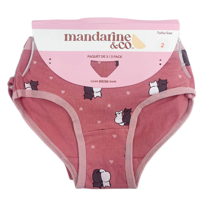 Mandarine & Co Underwear 5876 - Mauve Glow Cat