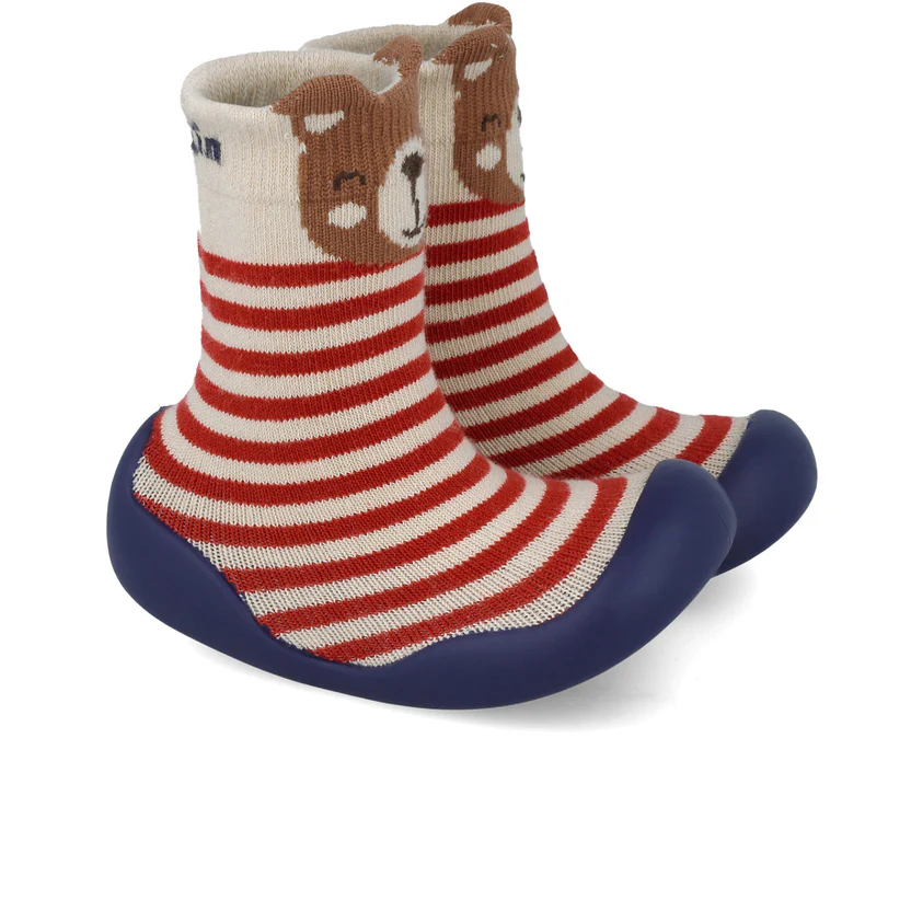 Garvalin Socks Non-slip Rubber Socks- Beige