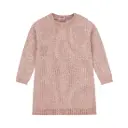 Dirkje Girls' Dress Soft Pink Knitted Chenille