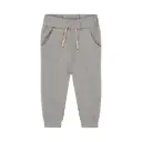 Dirkje Boys' Loose Fit Grey Jogging Bottoms With Side Seams