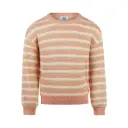 Koko Noko Girls‘ Soft Pink Dropped Shoulder Sweater