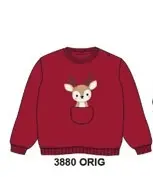 Kitzberg Sweater Red Deer 7100 (6-9M)