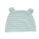 Silkberry Baby Organic Cotton Beanie 8002 (Color: Stripe Arctic Blue)