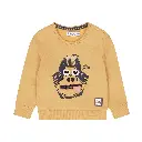 Dirkje Luckykids Sweater With Crewneck Camel