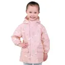  Jan & Jul Cozy-Dry Rain Jacket - Pink Forest