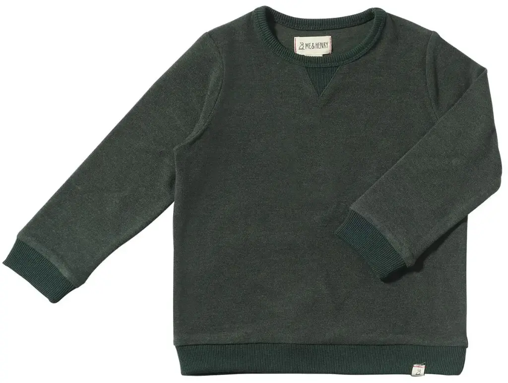 Me & Henry Tarquin Sweatshirt 1357 - Forest Cosy (0-3M)