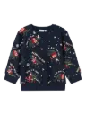 Name It Christmas Long Sleeves Sweater - Navy