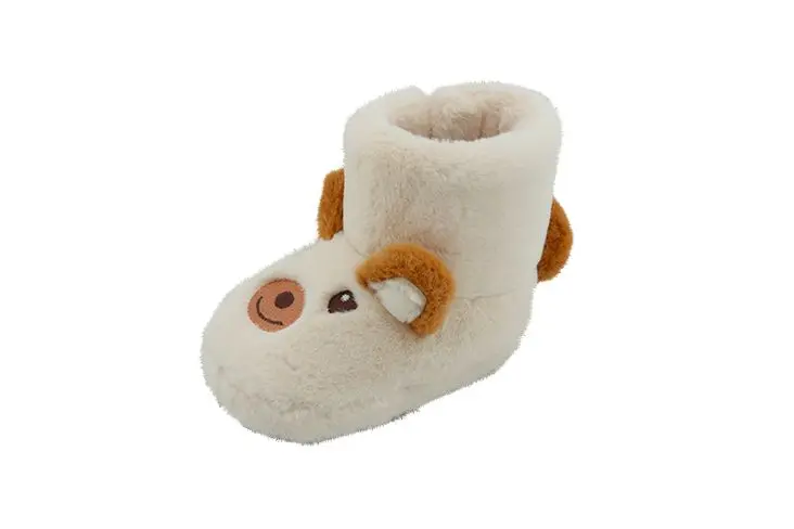 Sherick Fredermen Animal Faux Fur Bootie - Bear (3-6M)